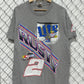 Vintage 90's NASCAR Rusty Wallace Big Print Racing Graphic Tee Size XL