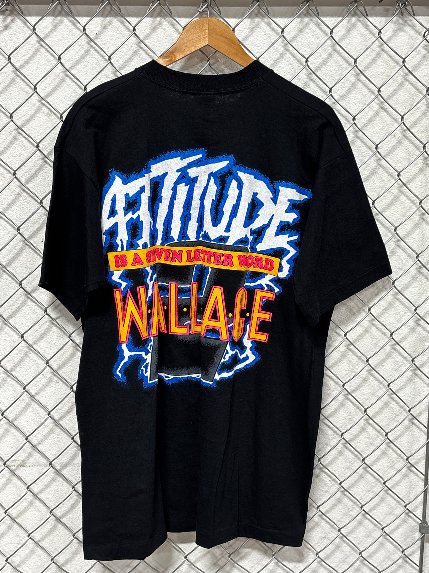 Vintage 90's NASCAR Fear is an Emotion Bad is an Attitude Racing Tee Size XL