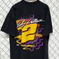 Vintage 90's NASCAR Rusty Wallace Miller Racing Big Print AOP Tee Size XL