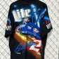 Vintage 90's NASCAR Rusty Wallace Lite It Up Racing AOP Tee Size XL