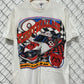Vintage 90's Kenny Wallace Red Dog Drag Racing Tee Size XL