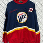Vintage 90's NASCAR Miller Lite Rusty Wallace Racing Sweater Size Large