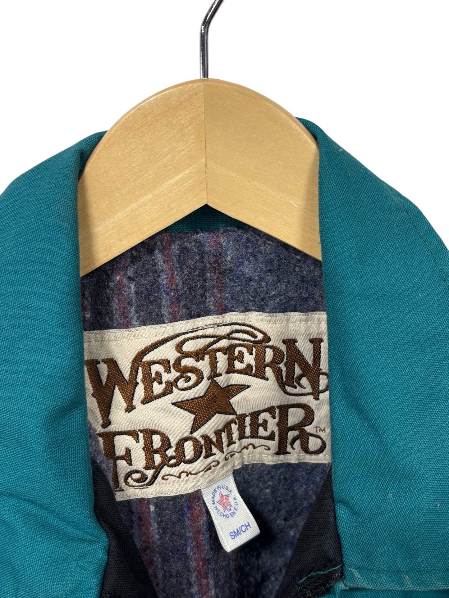 Vintage Western Frontier Aztec Stripe Western Jacket Size Small