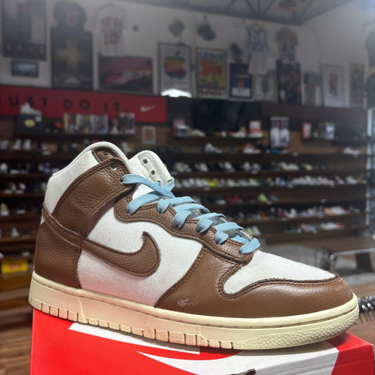 Nike Dunk High 'Vintage Pecan Sail' Size 9.5