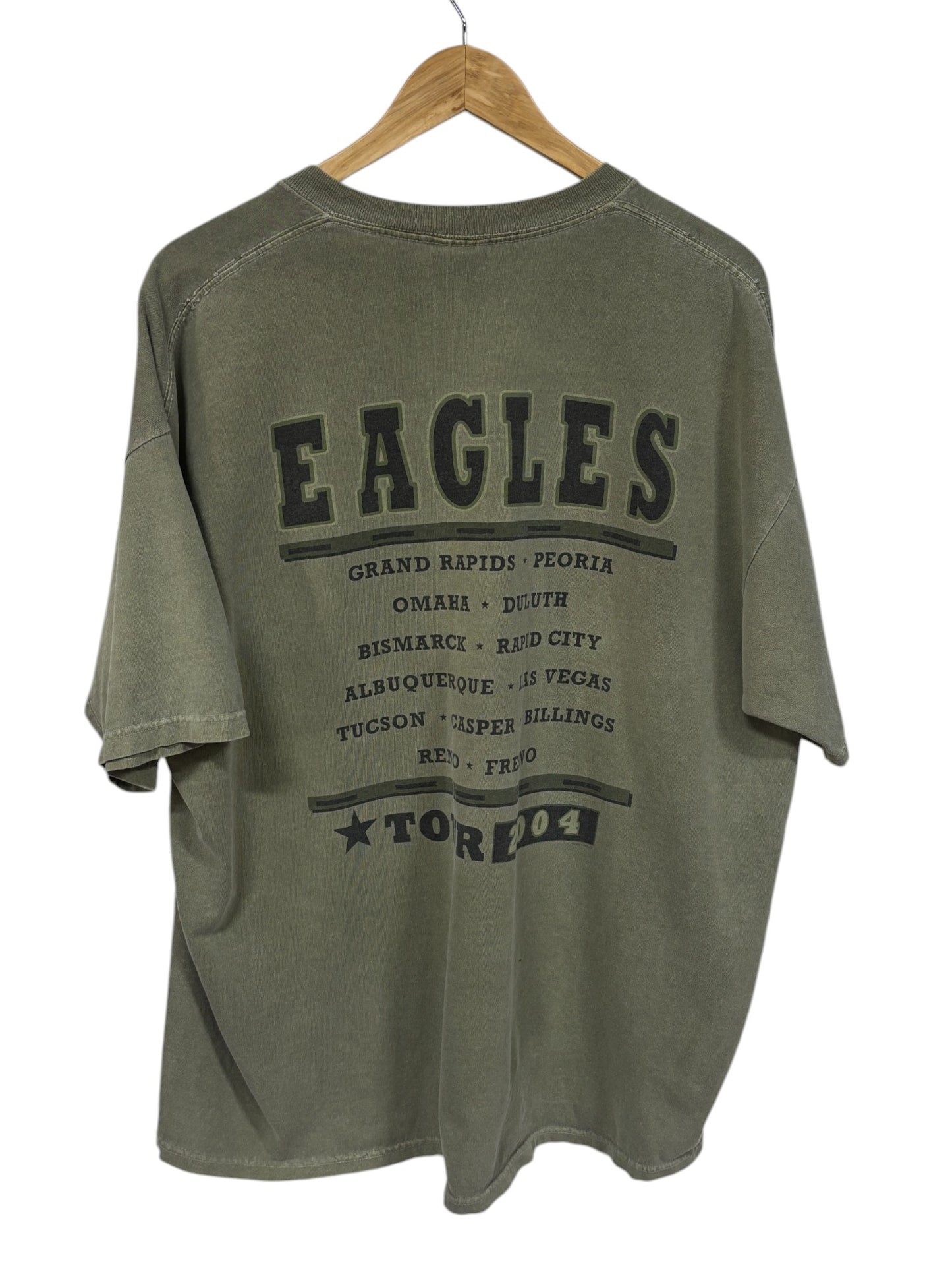 2004 The Eagles Farewell Tour Concert Graphic Tee Size XL