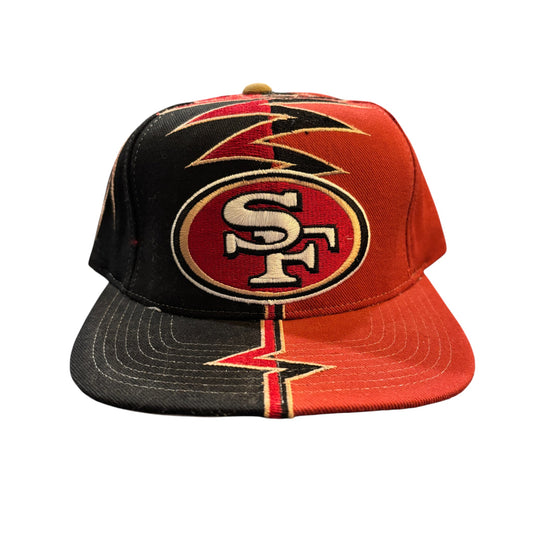 Vintage 90's Starter San Francisco 49ers Shockwave Hat