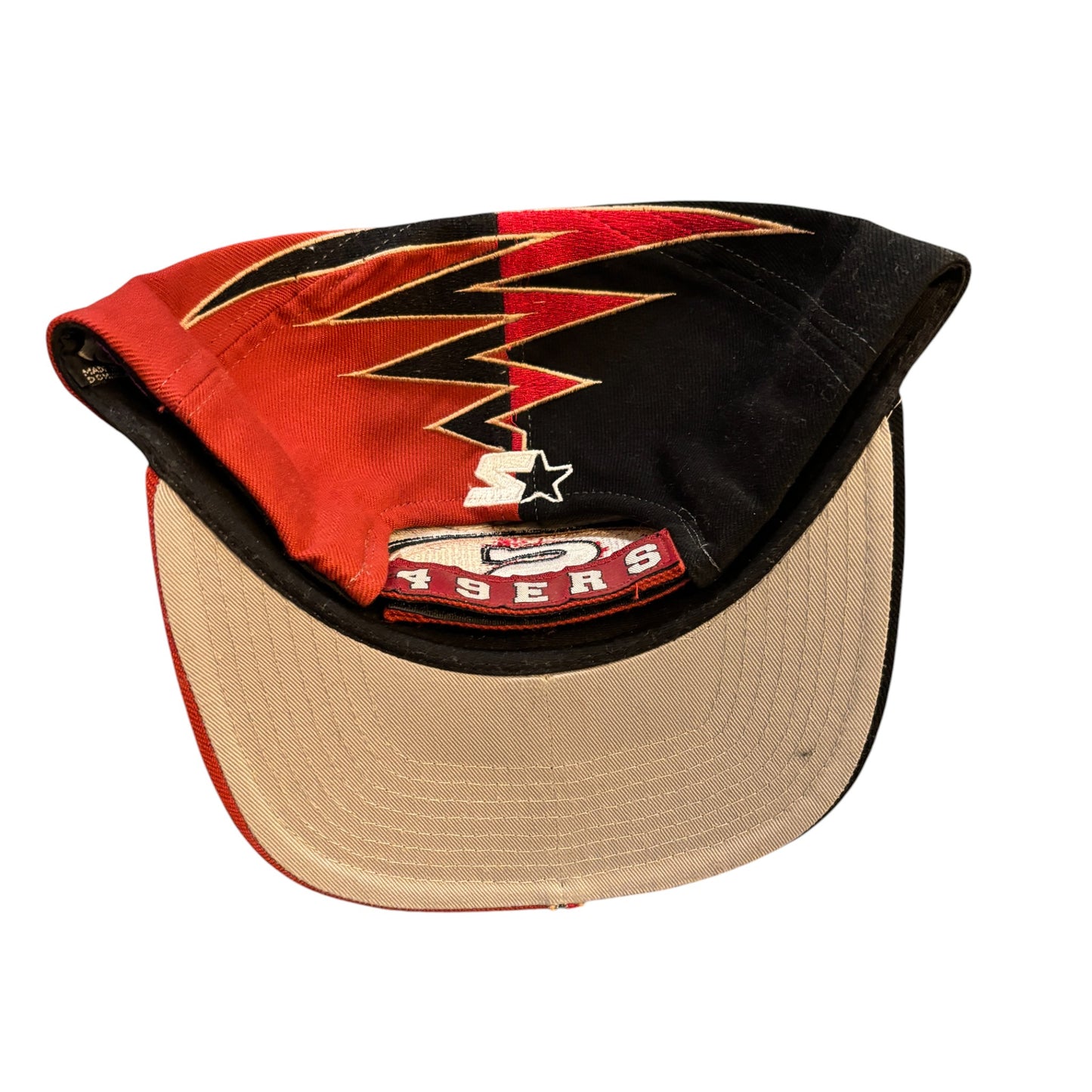Vintage 90's Starter San Francisco 49ers Shockwave Hat