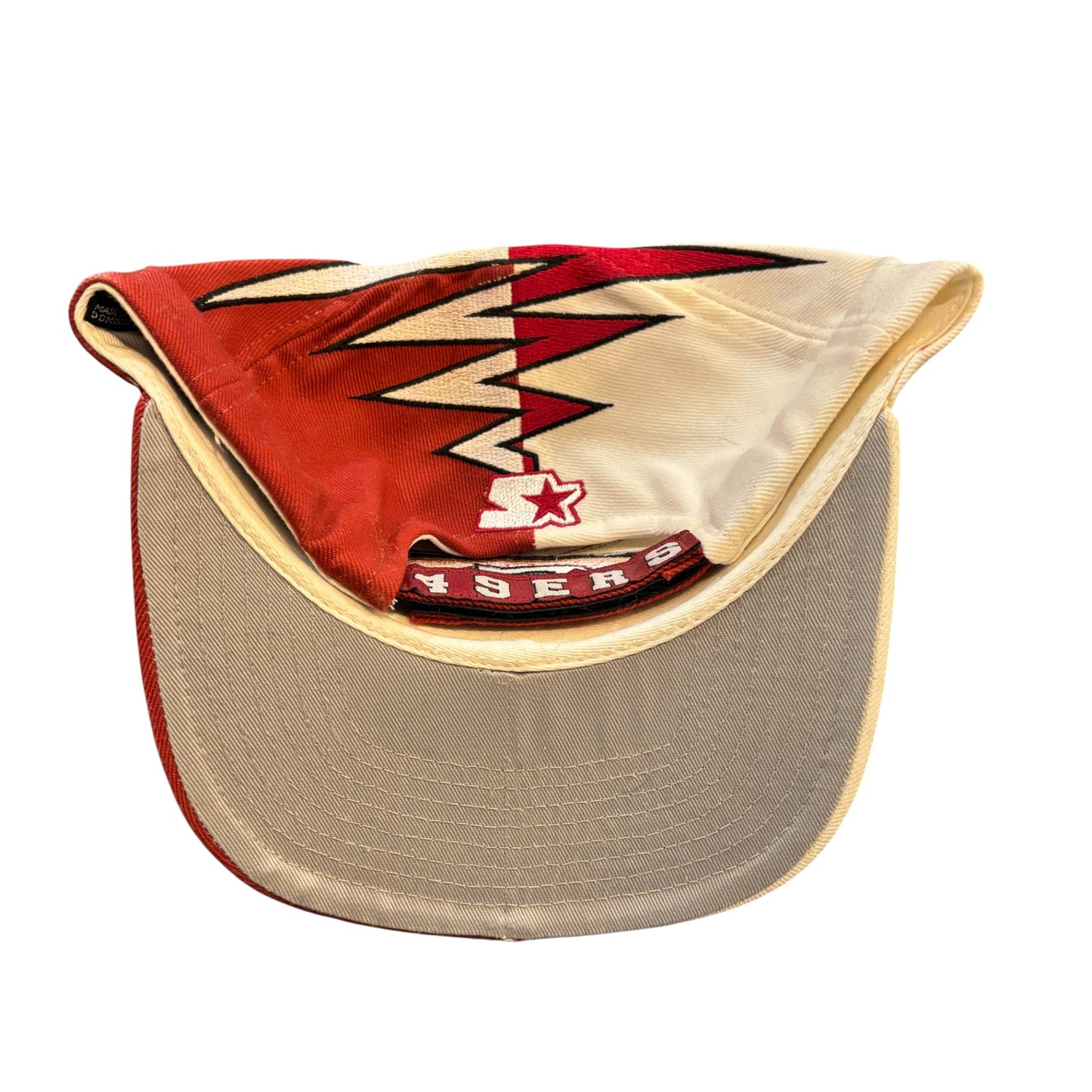 Vintage 90's Starter San Francisco 49ers Shockwave Hat