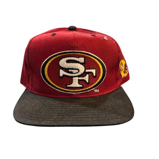 Vintage 90's San Francisco 49ers Big Logo Snapback Hat