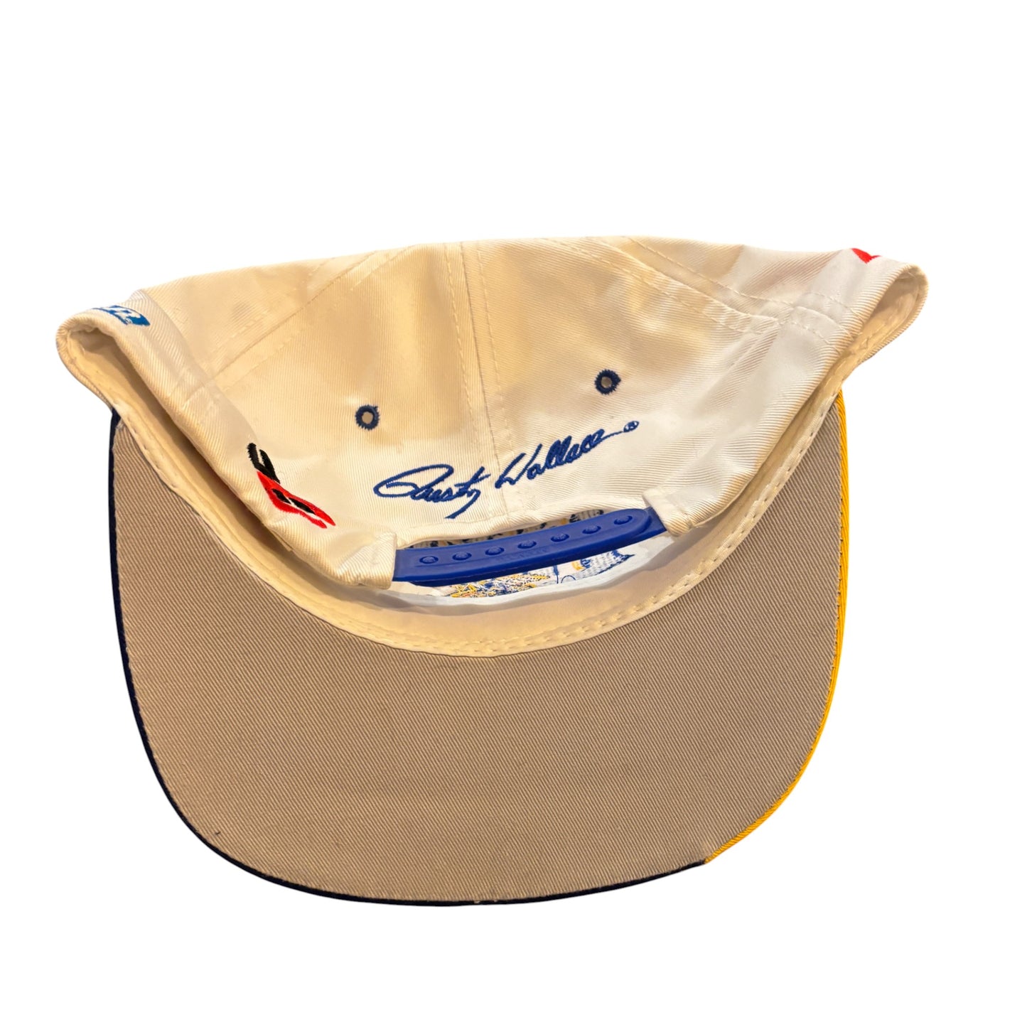 Vintage 90's NASCAR Miller Lite Paint Splatter Racing Hat