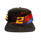 Vintage 90's NASCAR Rusty Wallace #2 Snapback Hat