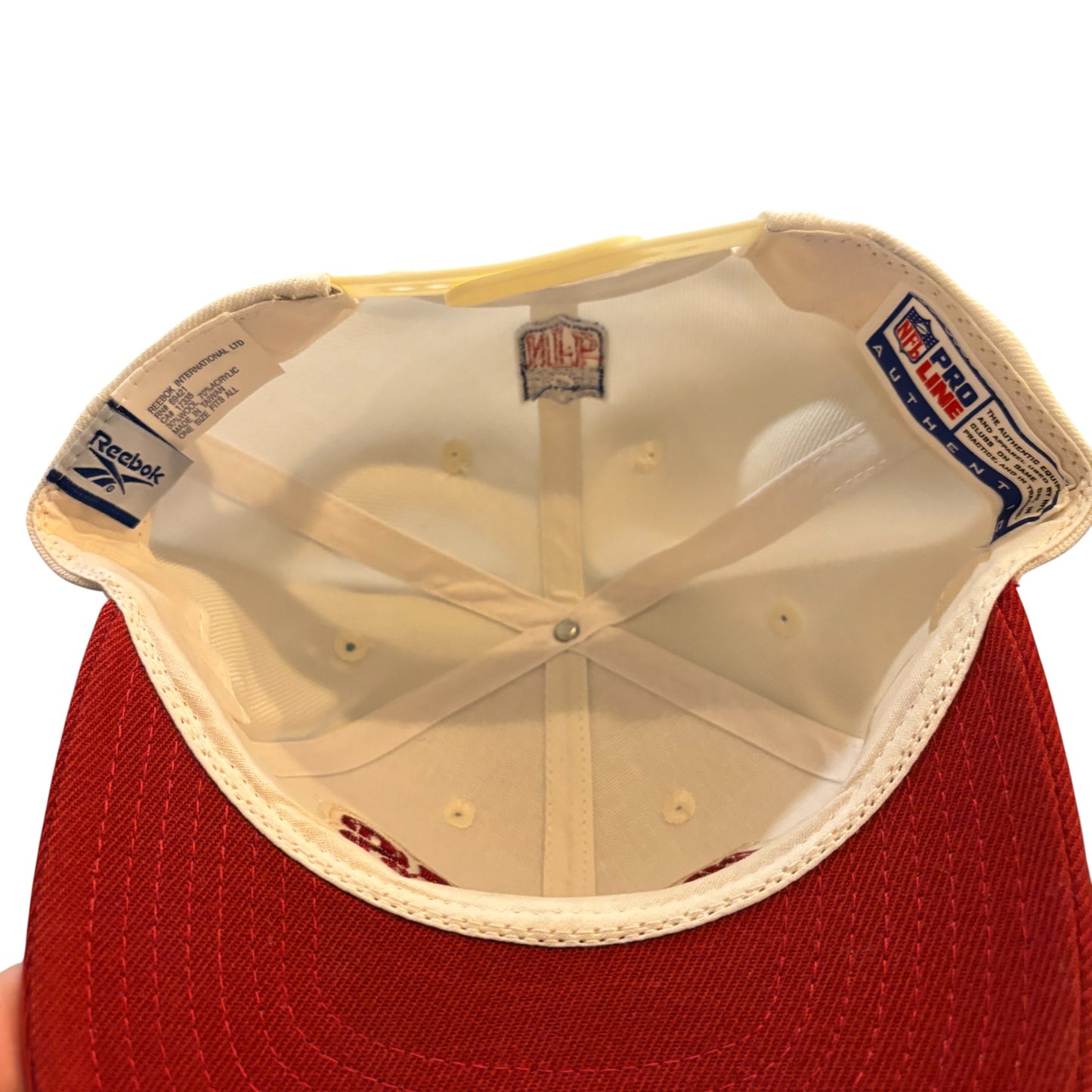 Vintage 90's Reebok Pro Line San Francisco 49ers Snapback Hat