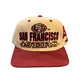 Vintage 90's San Francisco 49ers Old English Blockhead Snapback Hat