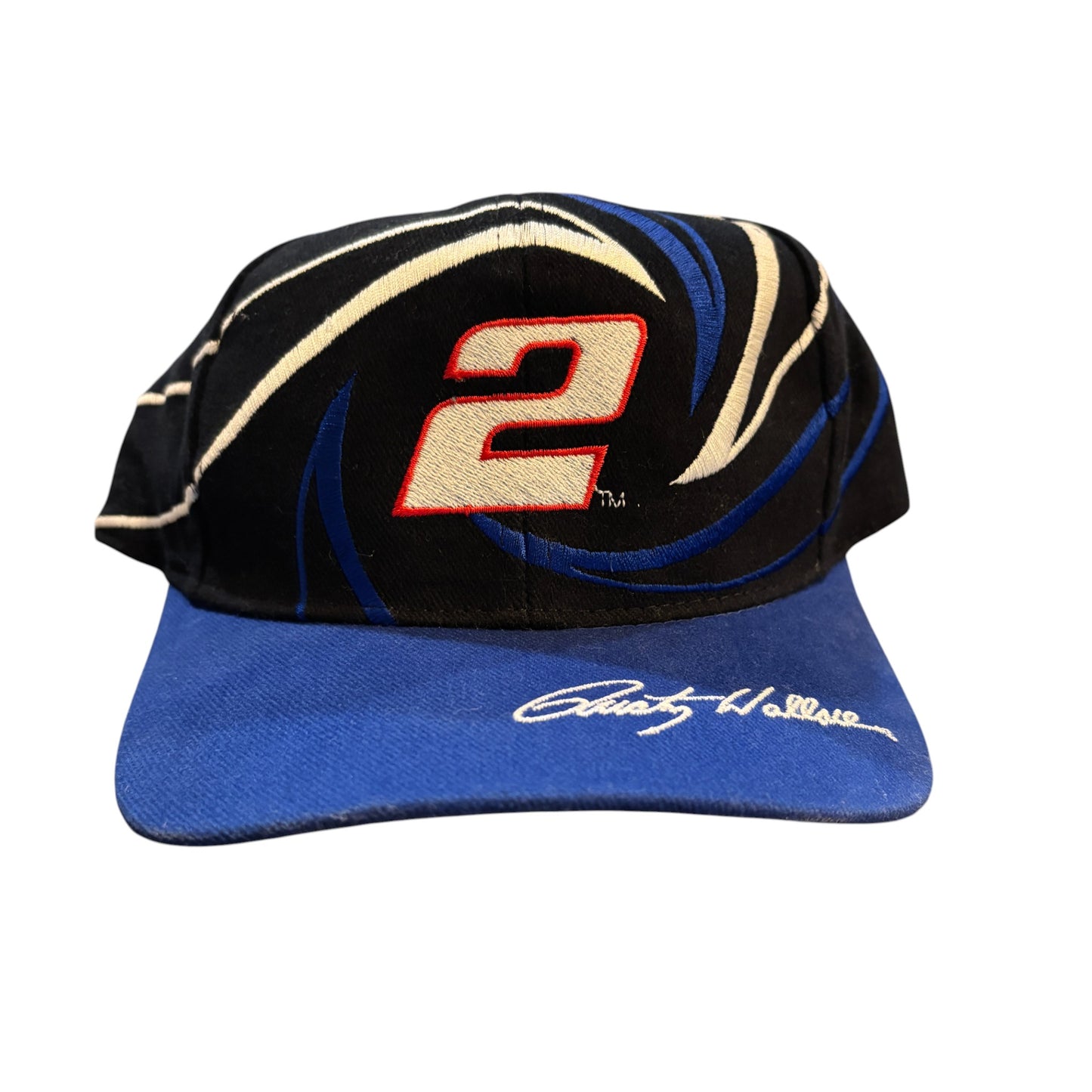 Vintage 90's NASCAR Rusty Wallace Spiral Racing Hat
