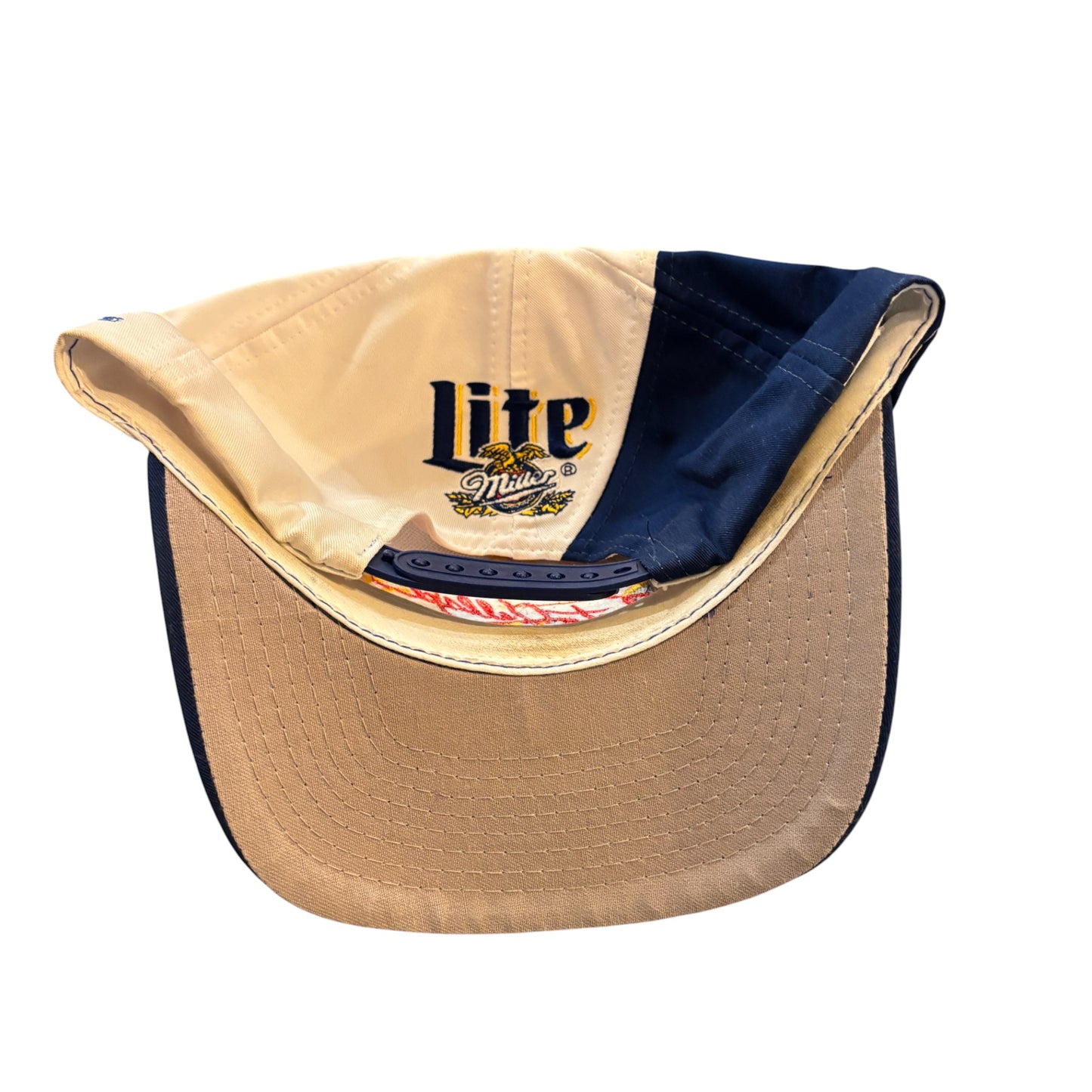 Vintage 90's NASCAR Rusty Wallace Logo 7 Paint Splatter Hat