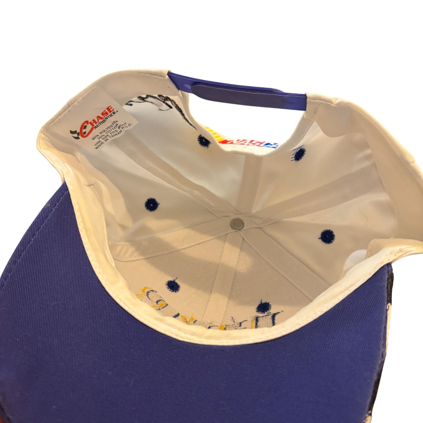 Vintage 90's NASCAR Miller Lite Racing Snapback Hat