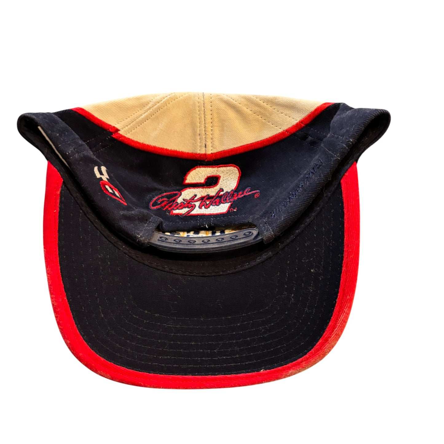 Vintage 90's NASCAR Miller Lite Racing Snapback Hat