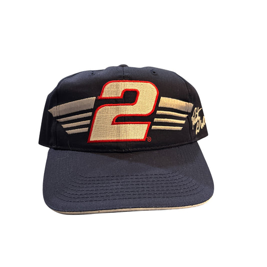 Vintage 90's Rusty Wallace NASCAR #2 Racing Hat