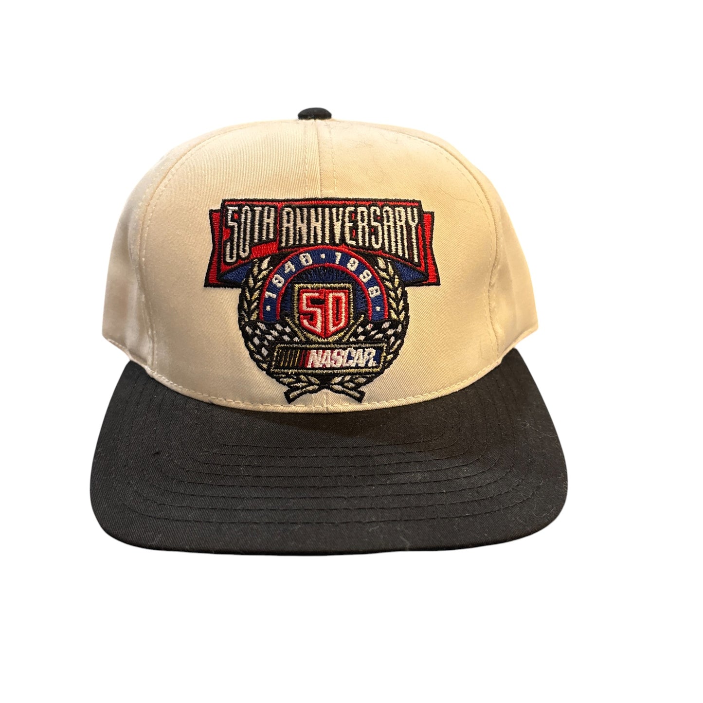Vintage 90's NASCAR 50th Anniversary Racing Hat