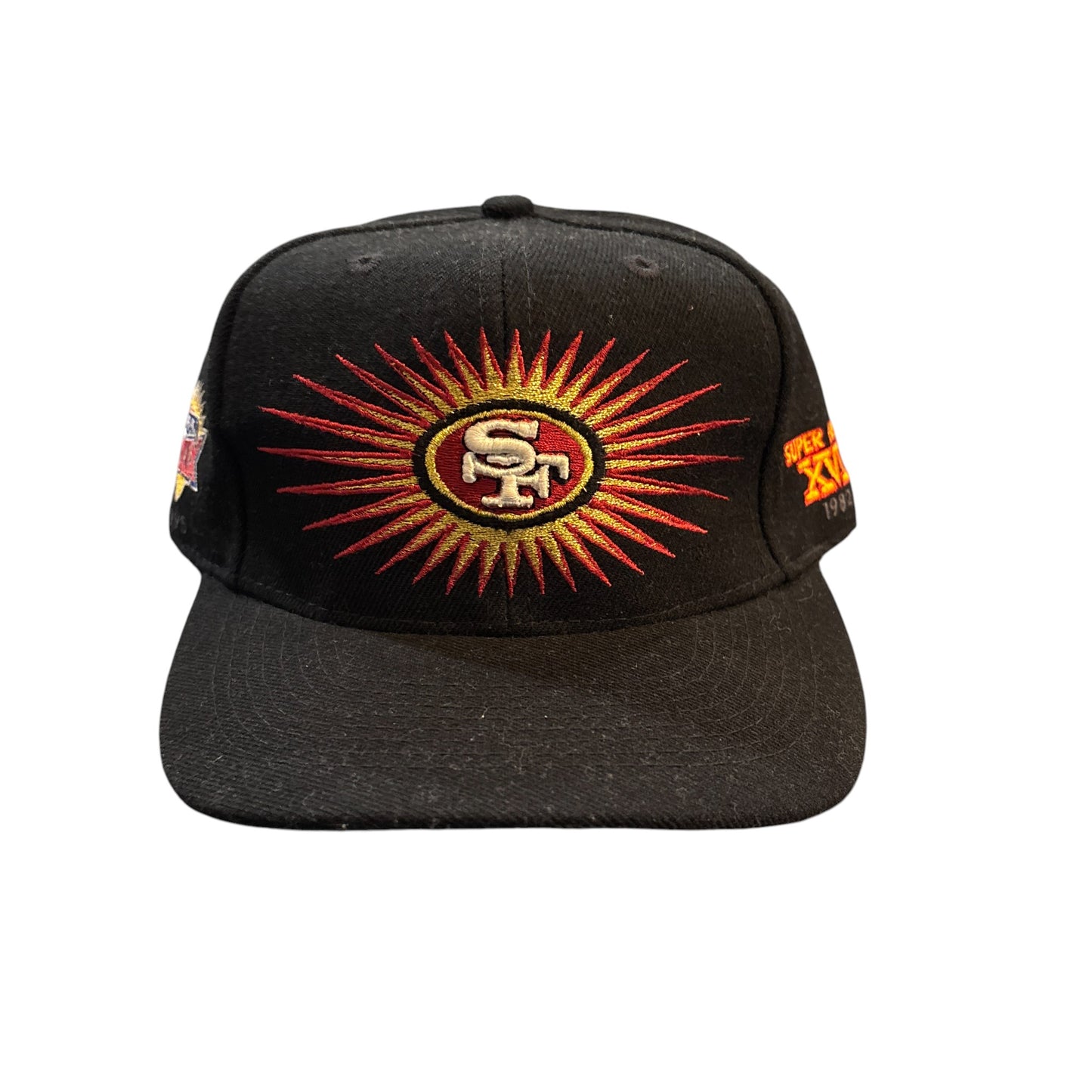 Vintage 90's San Francisco Annco Starburst Sunburst NFL Logo Hat