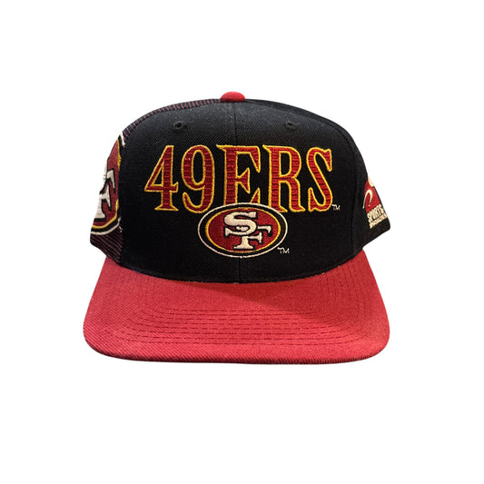 Vintage 90's San Francisco 49ers Sport Specialties Laser Shadow Snapback Hat