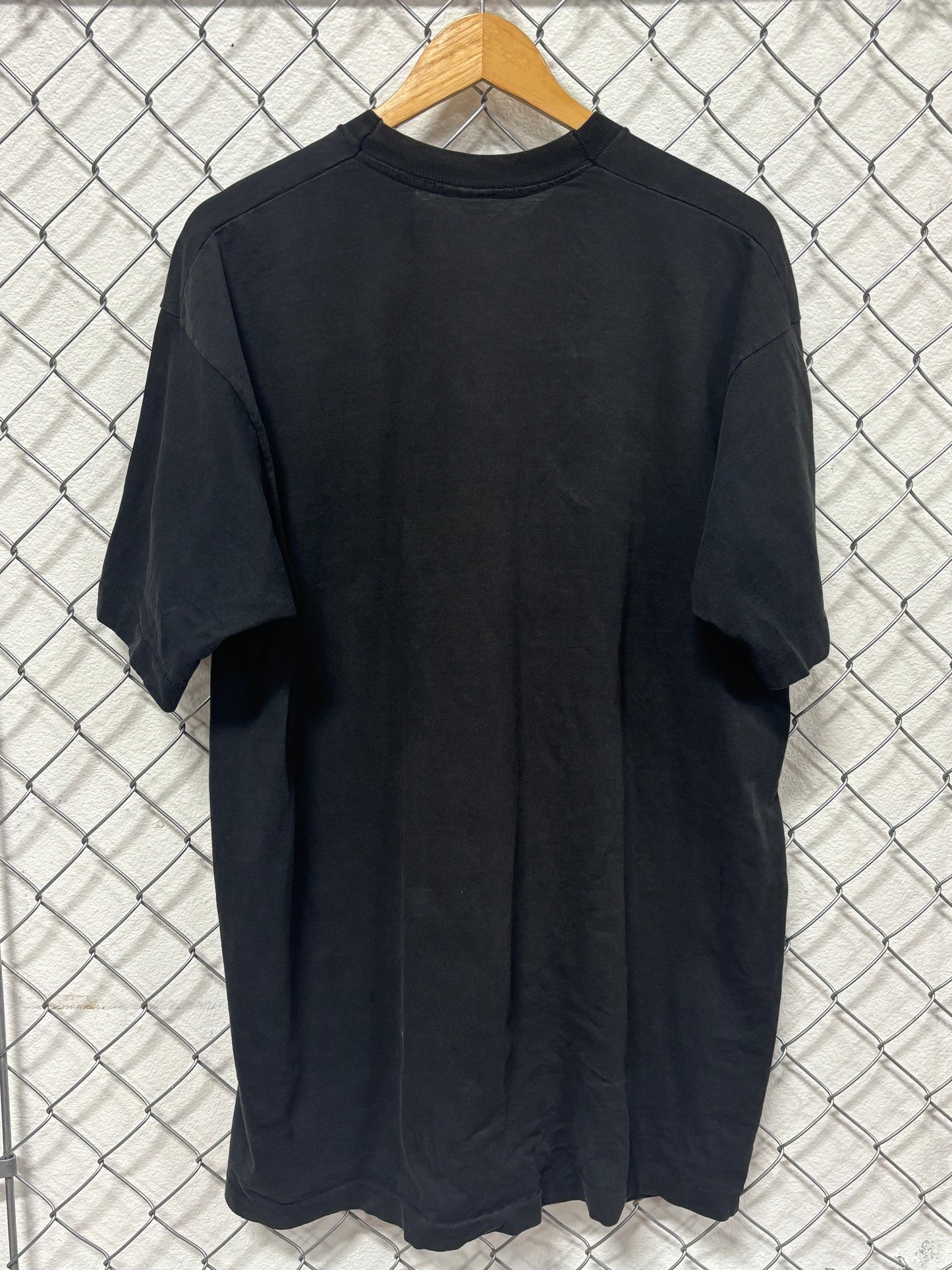 Vintage 1993 Tour America Bald Eagle Biker Graphic Tee Size XXL