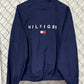 Tommy Hilfiger Navy Blue Flag Logo Jacket Size XL