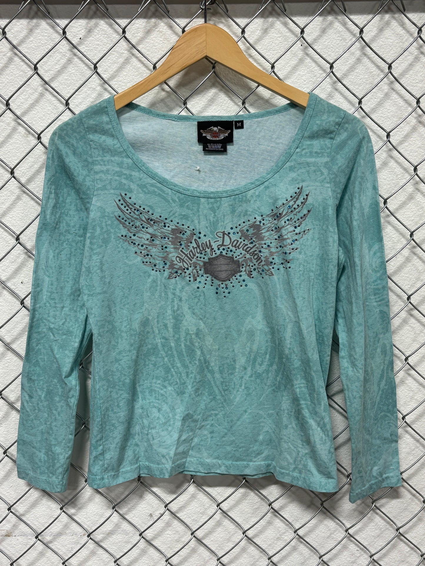 Vintage Women's Harley Davidson Shirt Size Medium