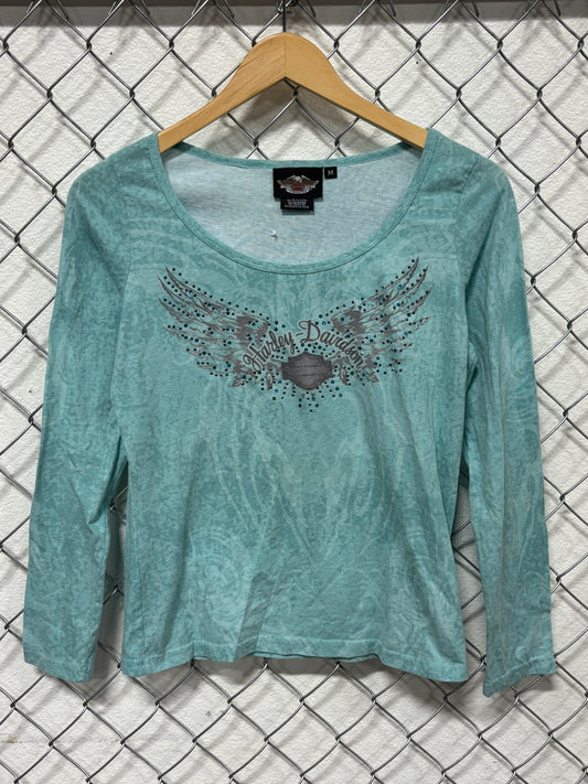 Vintage Women's Harley Davidson Shirt Size Medium