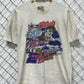 Vintage 90's Rusty Wallace Elvis Style Racing Graphic Tee Size XL