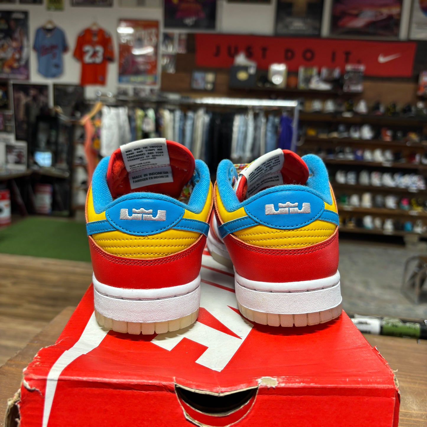 Nike Dunk Low 'Fruity Pebbles' Size 5Y
