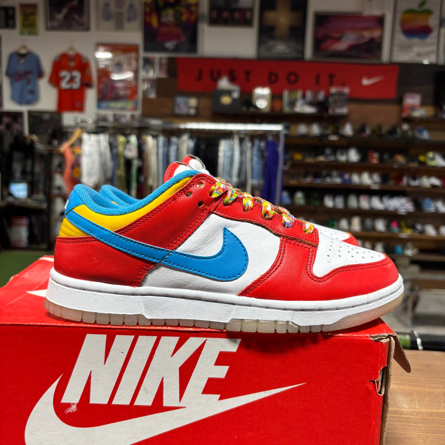 Nike Dunk Low 'Fruity Pebbles' Size 5Y