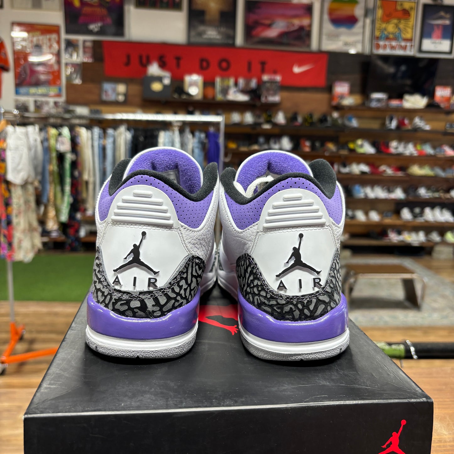 Jordan 3 'Dark Iris' Size 5Y