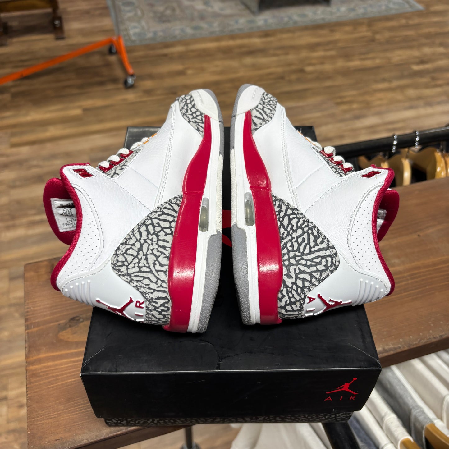 Jordan 3 'Cardinal' Size 5Y