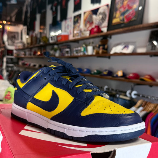 Nike Dunk Low 'Michigan' Size 10