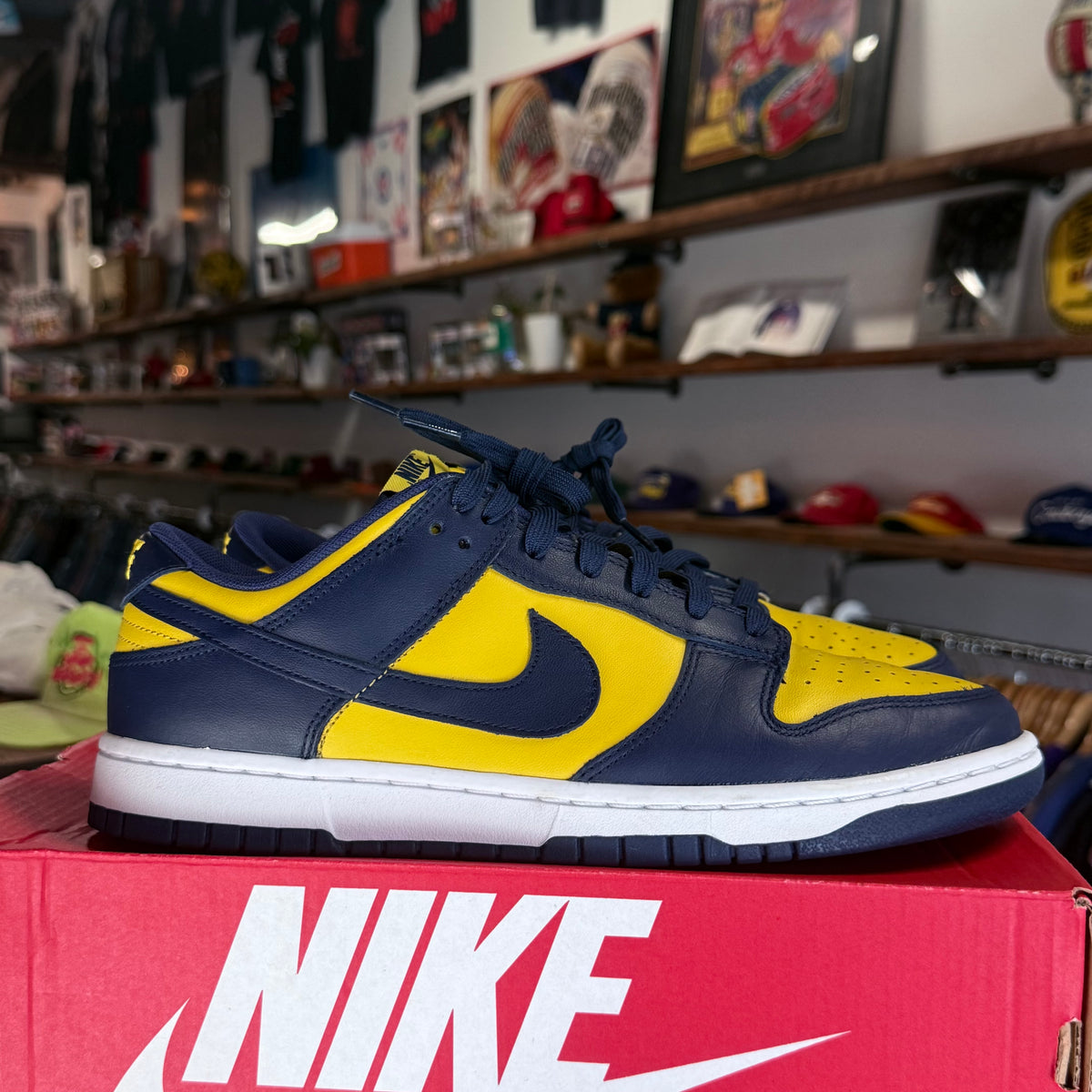 Nike Dunk Low 'Michigan' Size 10