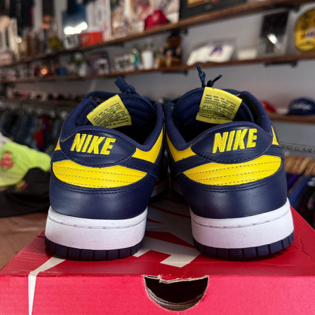Nike Dunk Low 'Michigan' Size 10