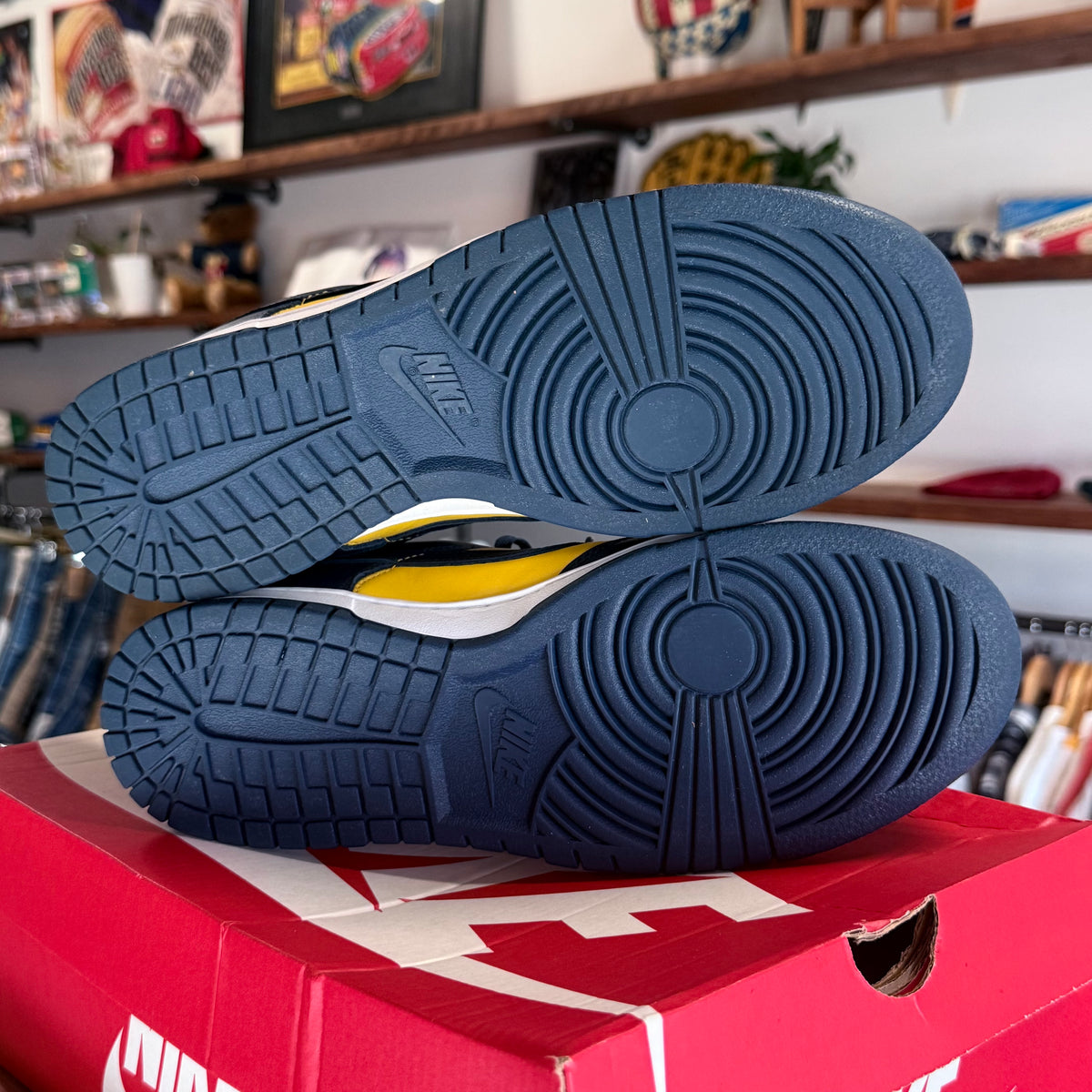 Nike Dunk Low 'Michigan' Size 10