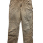 Carhartt Brown Flannel Lined Carpenter Pants Size 30x32