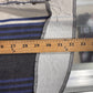 Vintage Wrangler Pearl Snap Striped Brushpopper Button Up Western Shirt Size XL