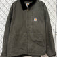 Carhartt Moss Green Armstrong Workwear Jacket Size XXL