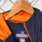 Y2K Denver Broncos Reebok NFL Logo Puffer Jacket Size Large