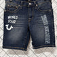 Y2K True Religion World Tour Denim Shorts Size 12