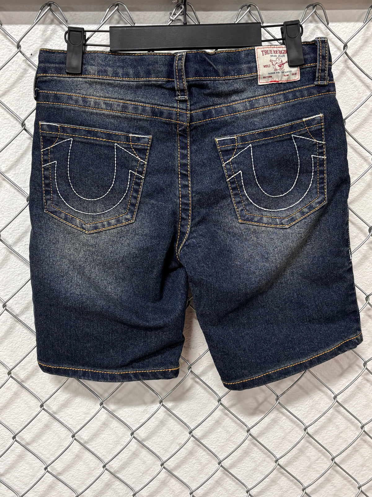 Y2K True Religion World Tour Denim Shorts Size 12