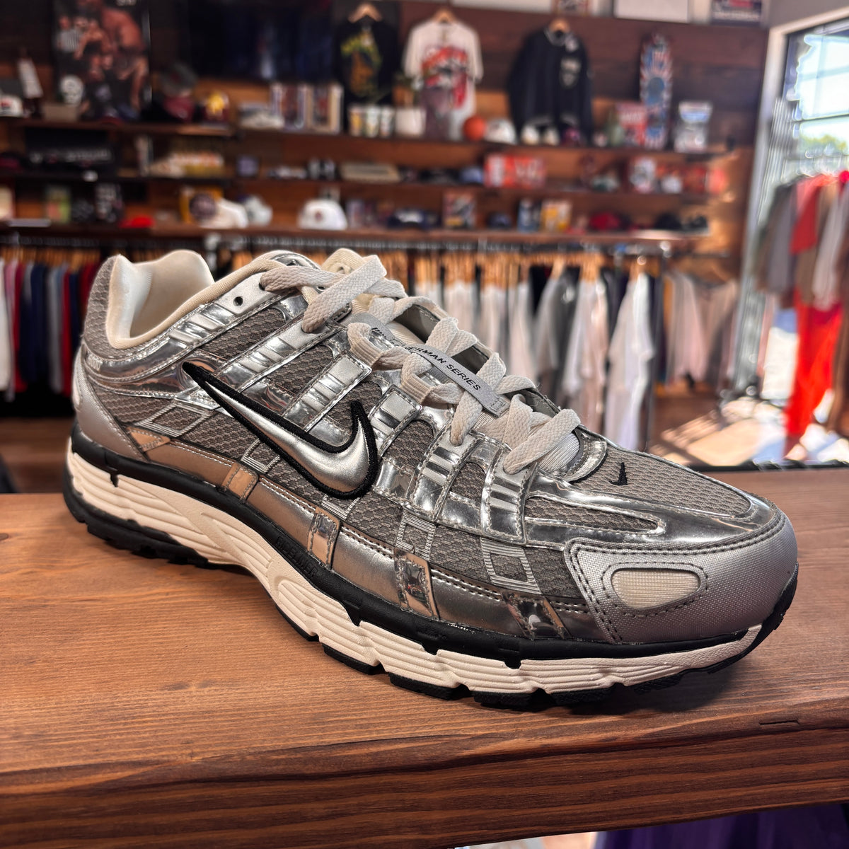 Nike P-6000 'Metallic Silver' Size 12