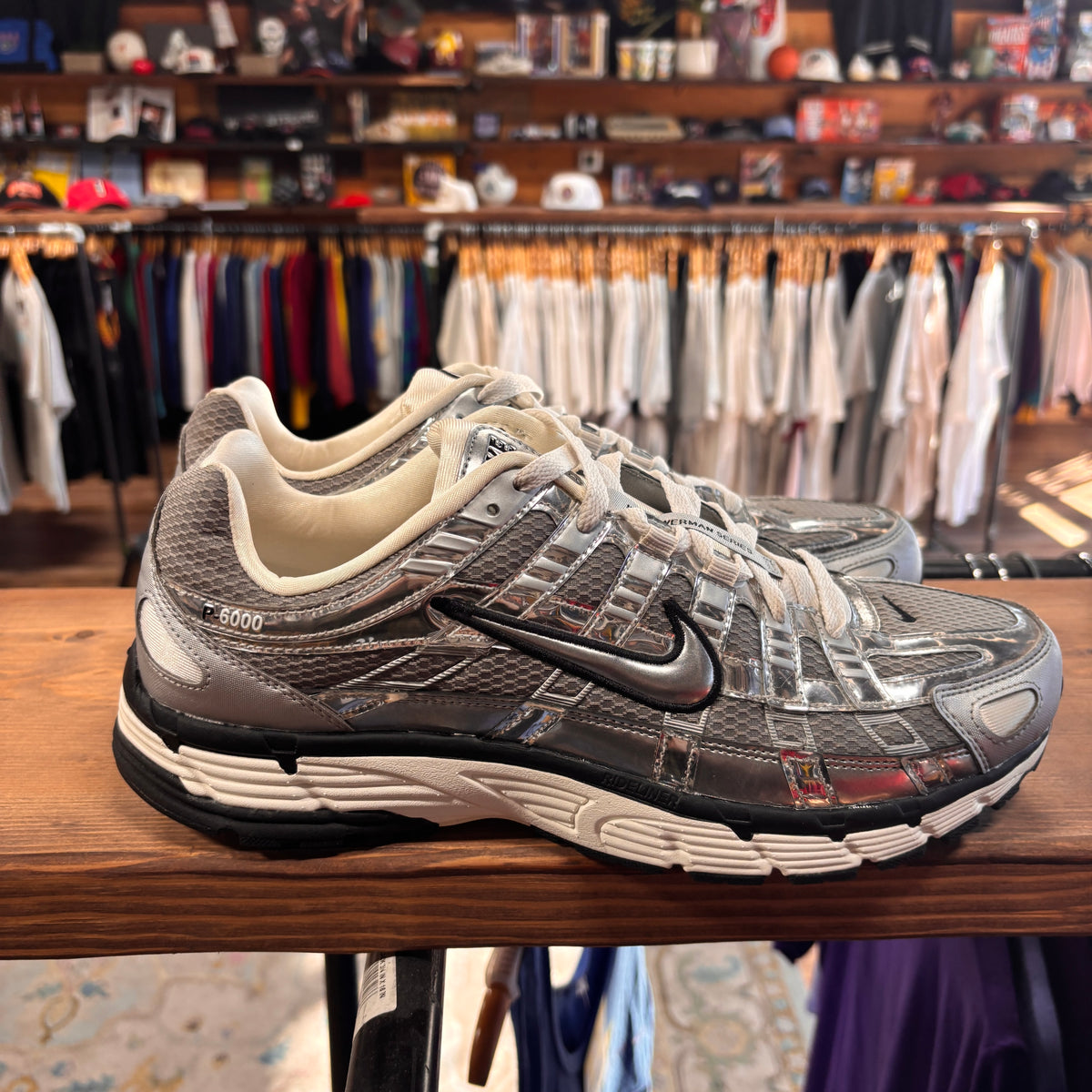 Nike P-6000 'Metallic Silver' Size 12