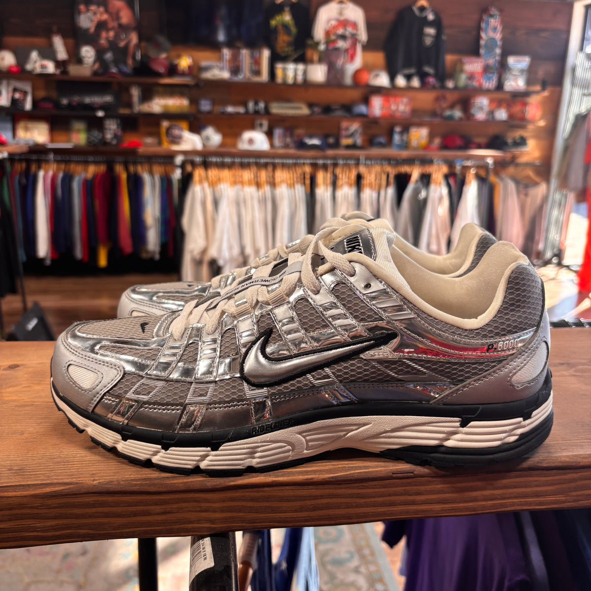 Nike P-6000 'Metallic Silver' Size 12