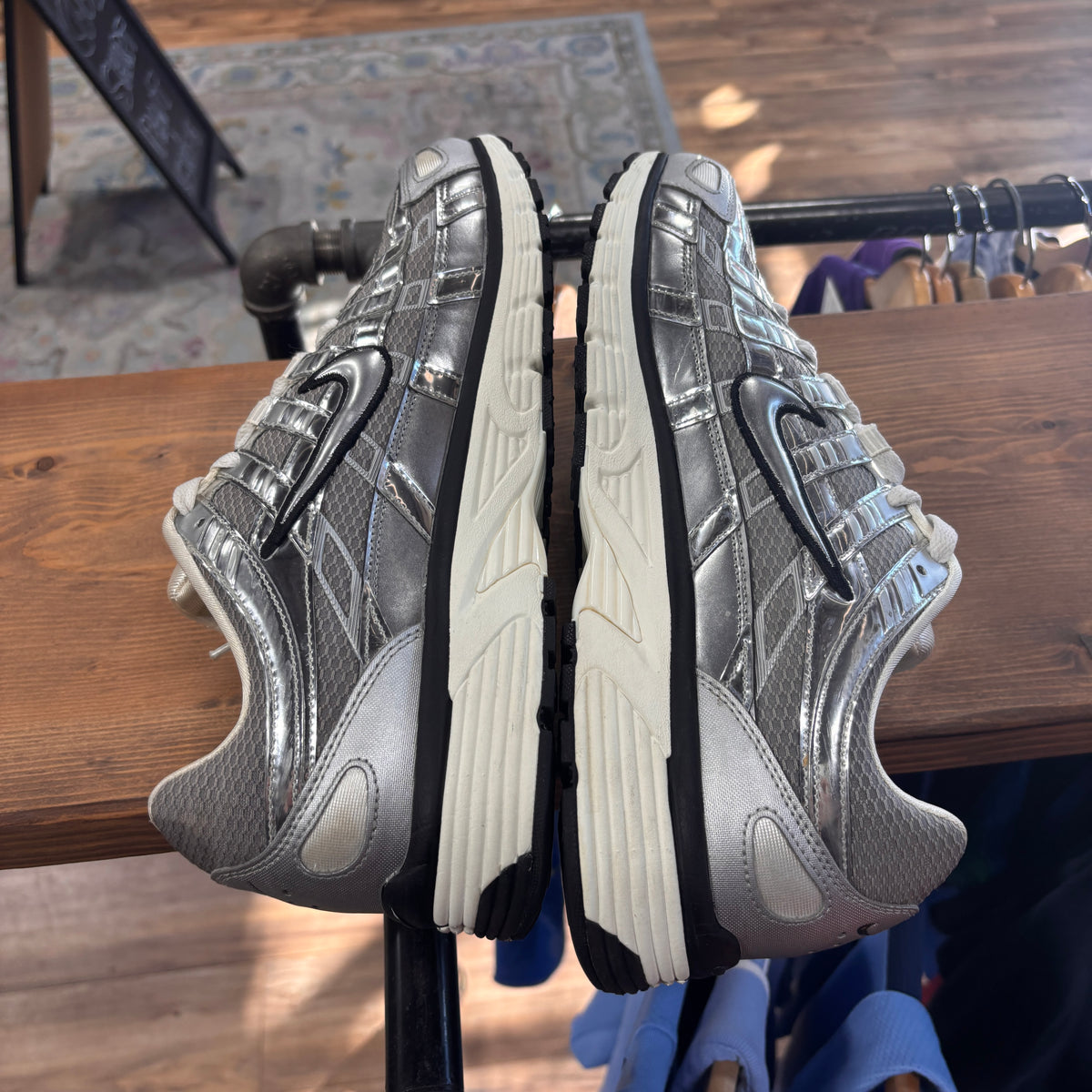 Nike P-6000 'Metallic Silver' Size 12