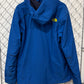 The North Face Blue Shell Zip Up Jacket Broken Zipper Size Large