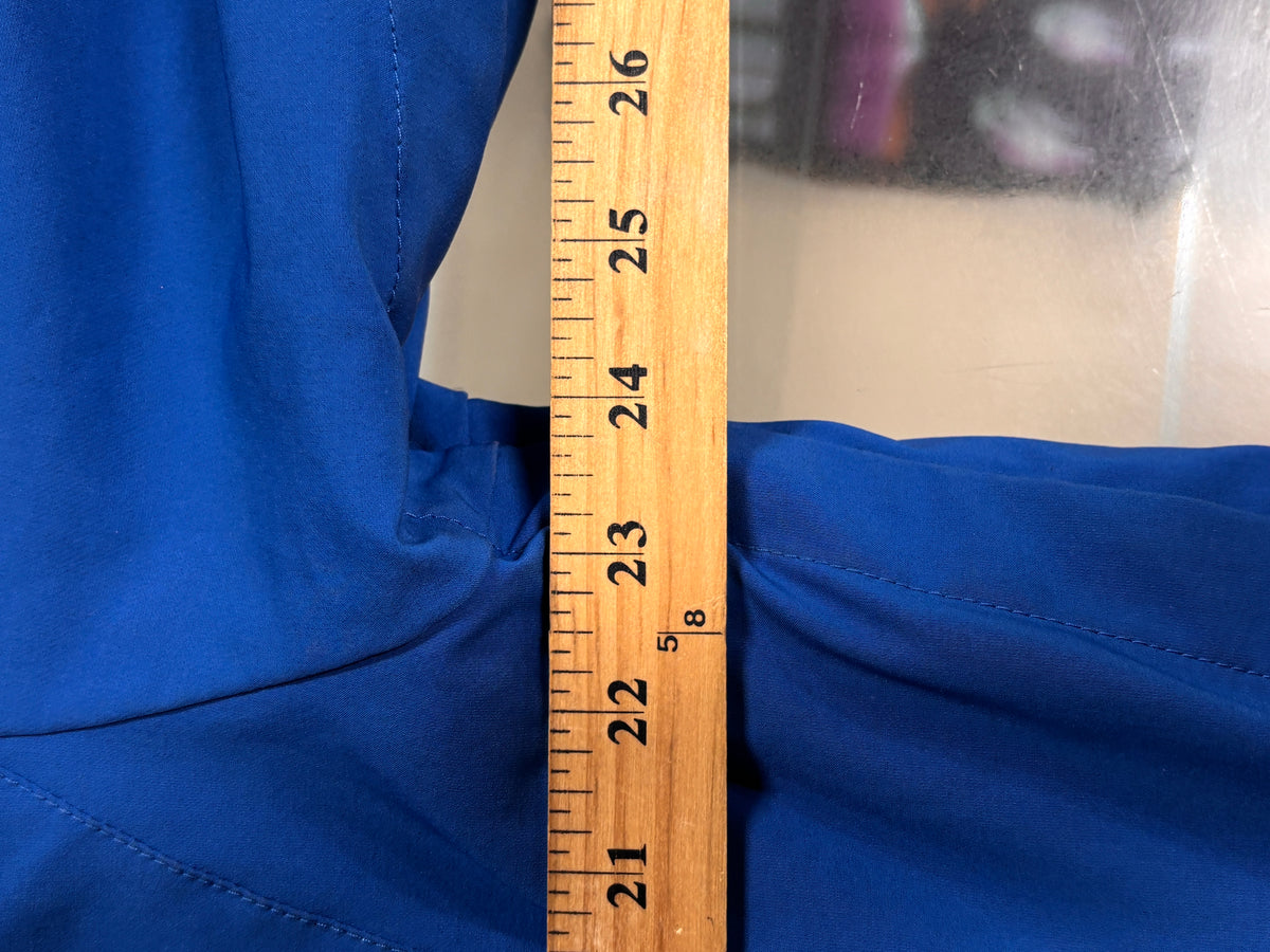 The North Face Blue Shell Zip Up Jacket Broken Zipper Size Large